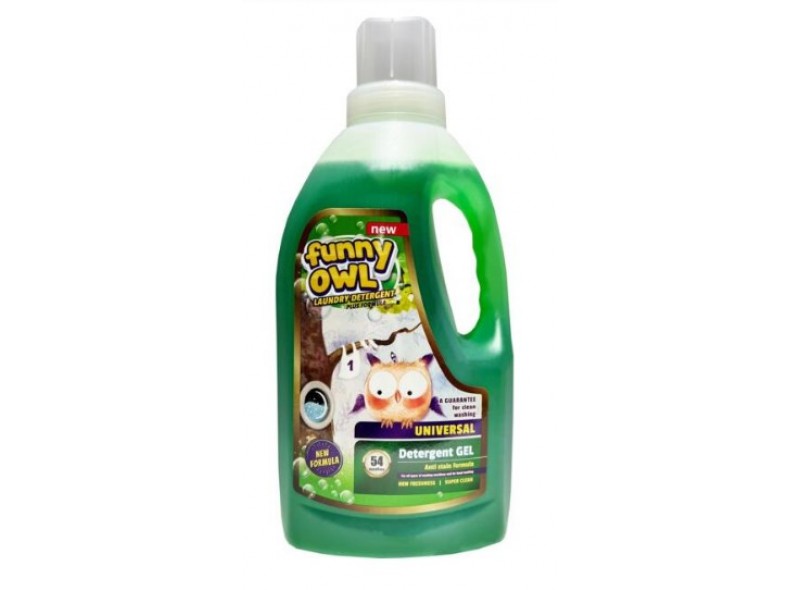 Гель для стирки Funny Owl Universal 1,62 л (97-208)
